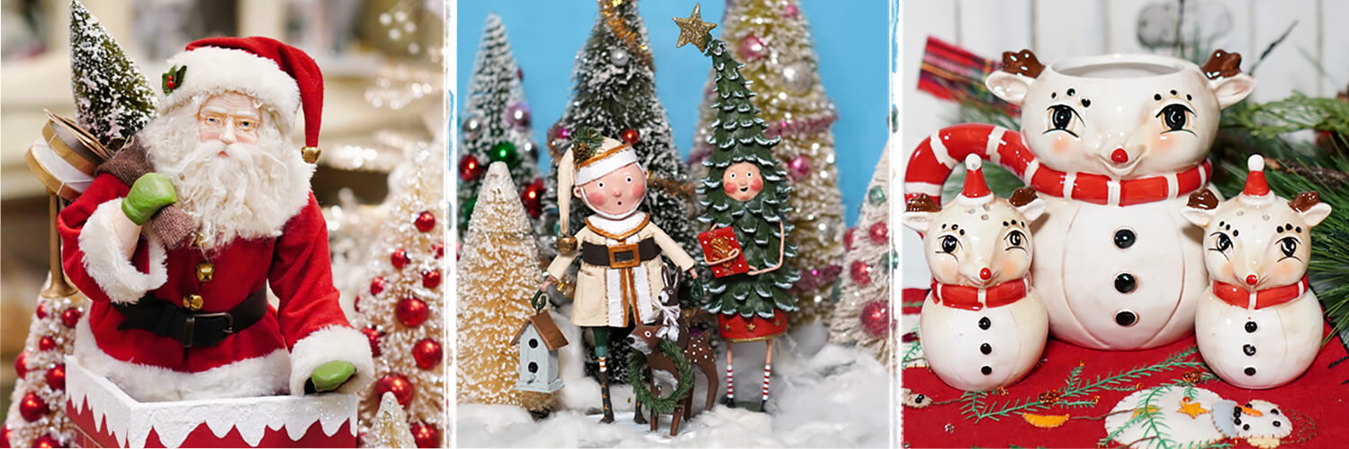 Wholesale Resin Christmas Theme Miniature Ornaments 