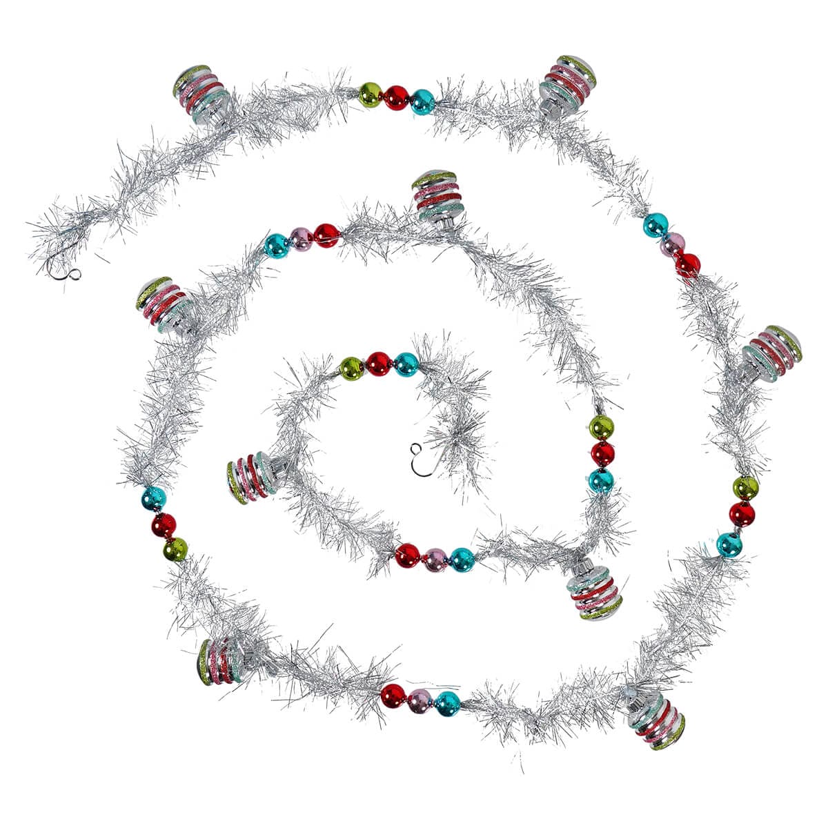 Fête Set Argent Métallisé 2 Rouleaux Guirlandes 20g Tinsel 6 Fête Set Argent Métallisé 2 Rouleaux Guirlandes 20g Tinsel 6