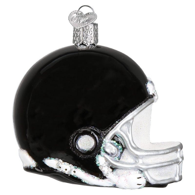 christmas football helmet Old World Christmas 44109 Glass Blown Football Helmet Ornament