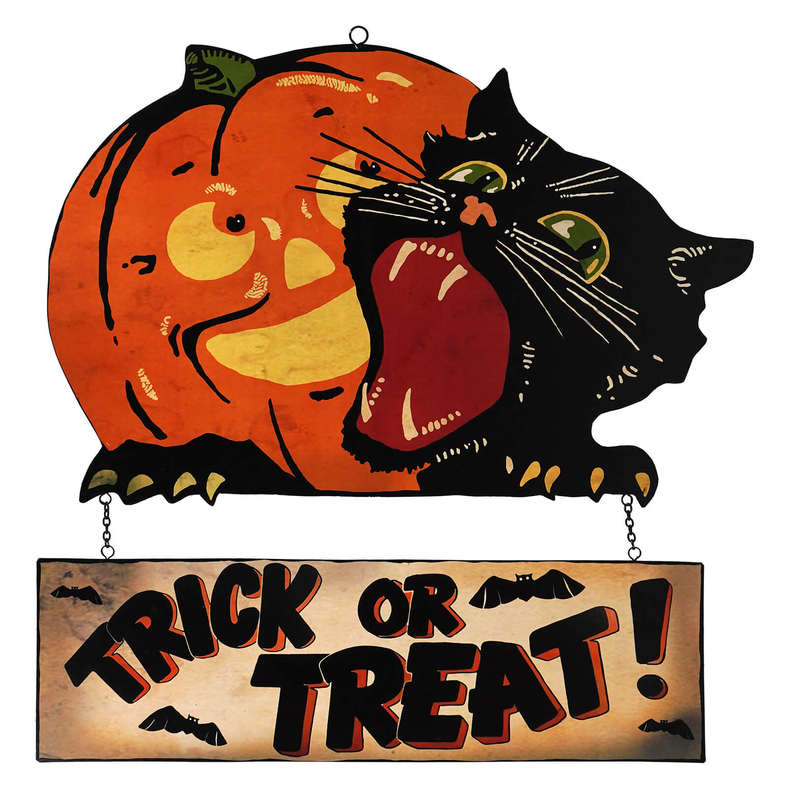 Trick Or Treat Tin Sign by Bethany Lowe – Traditions