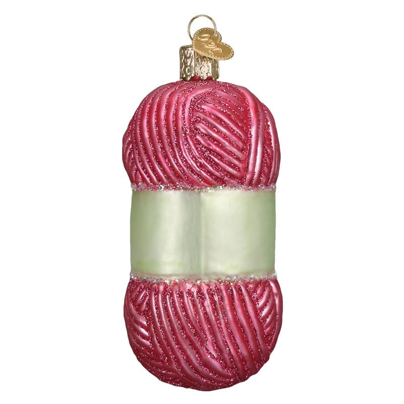 Knitting Yarn Ornament