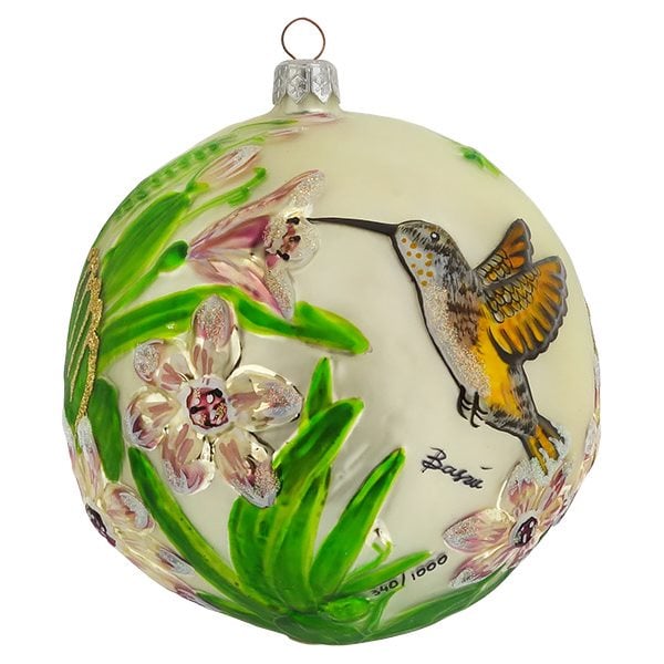 Hummingbird Ball Ornament
