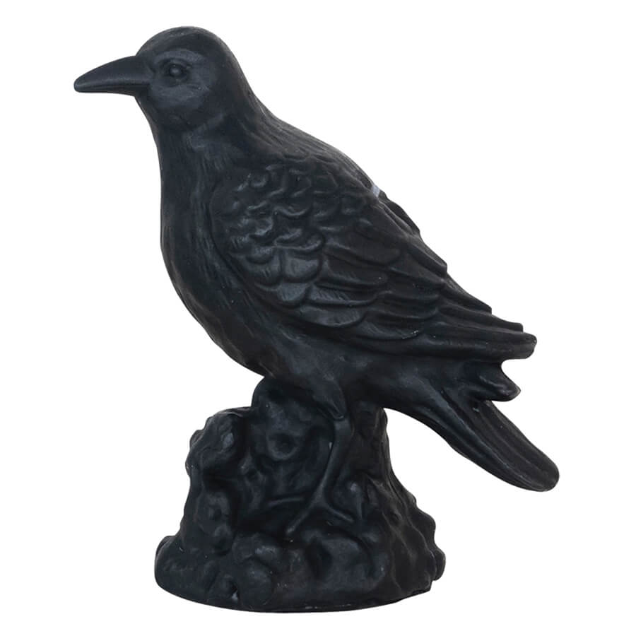 Black Unscented Crow Candle