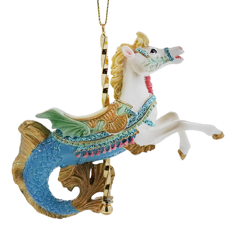 Carousel Ocean Horse Ornament