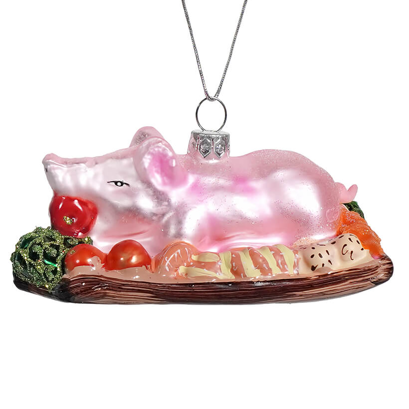 Roasted Pig Ornament