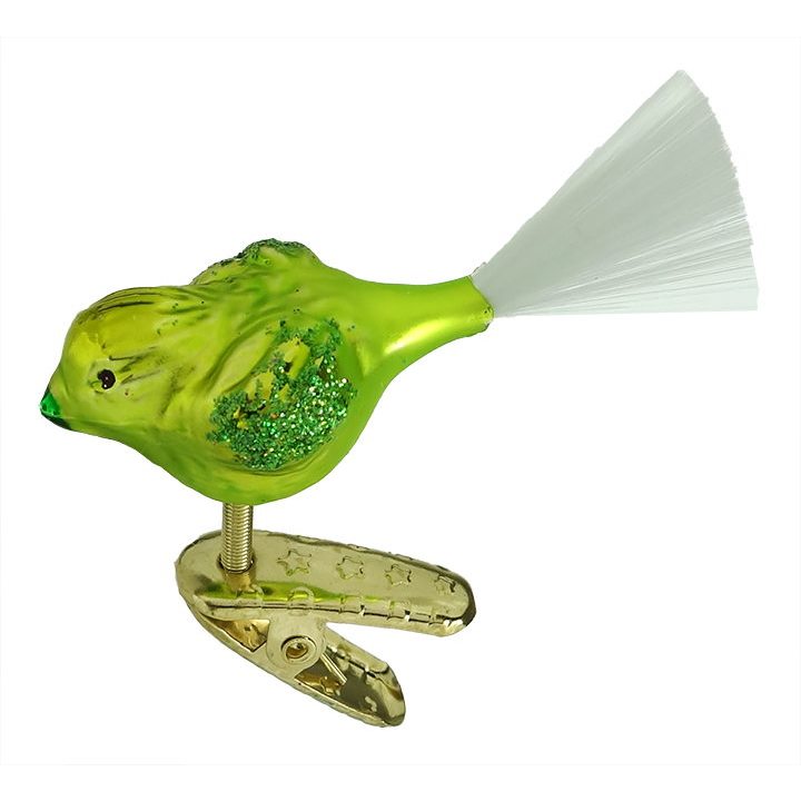 Green Mini Bird Ornament