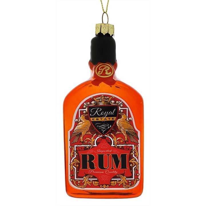 Rum Bottle Ornament