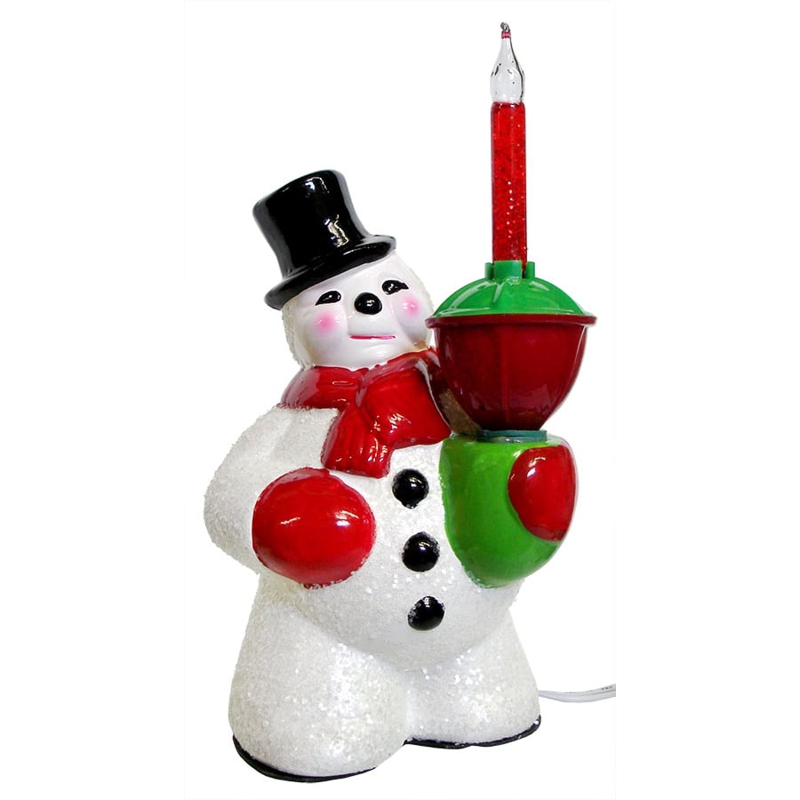 Bubble Light Snowman