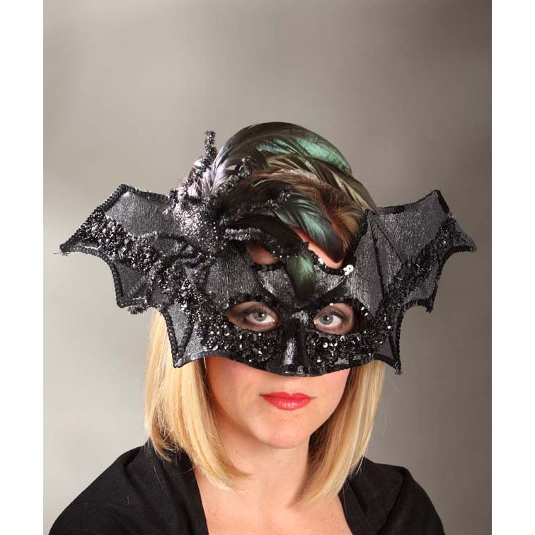 Bat Mask with Spider