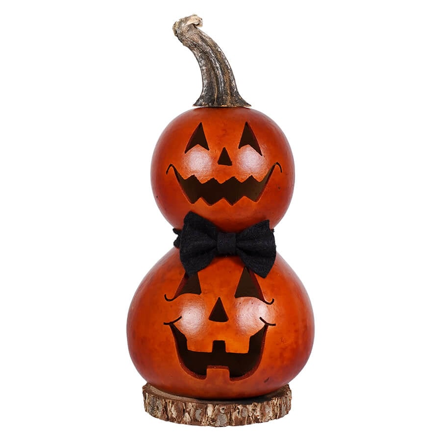 Gunther Miniature Jack-O'-Lantern Gourd