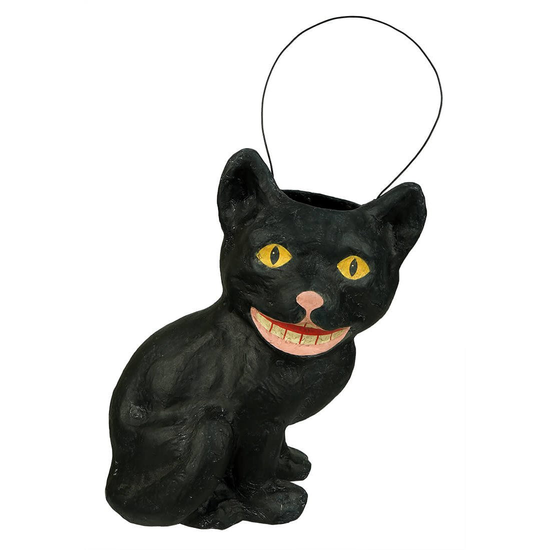Mischievous Black Cat Candy Bucket
