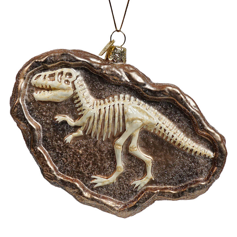Tyrannosaurus Dinosaur Fossil Ornament