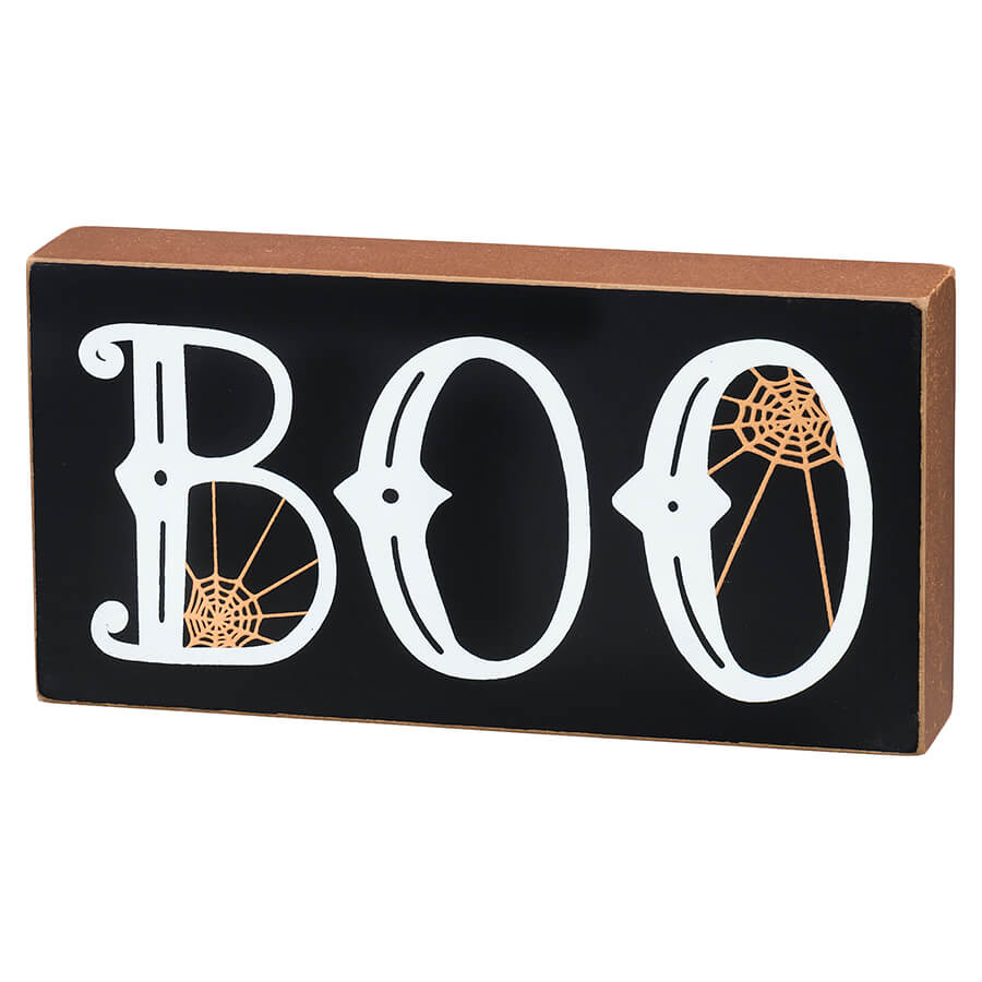Boo Box Sign