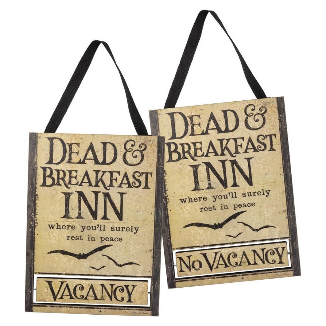 Dead & Breakfast Inn Hanging Sign