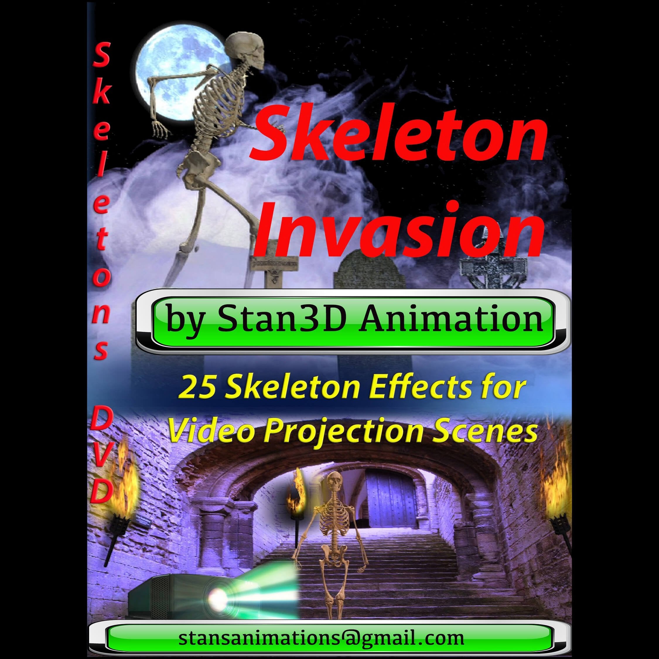 Skeleton Invasion DVD w/ Digital Files Coupon