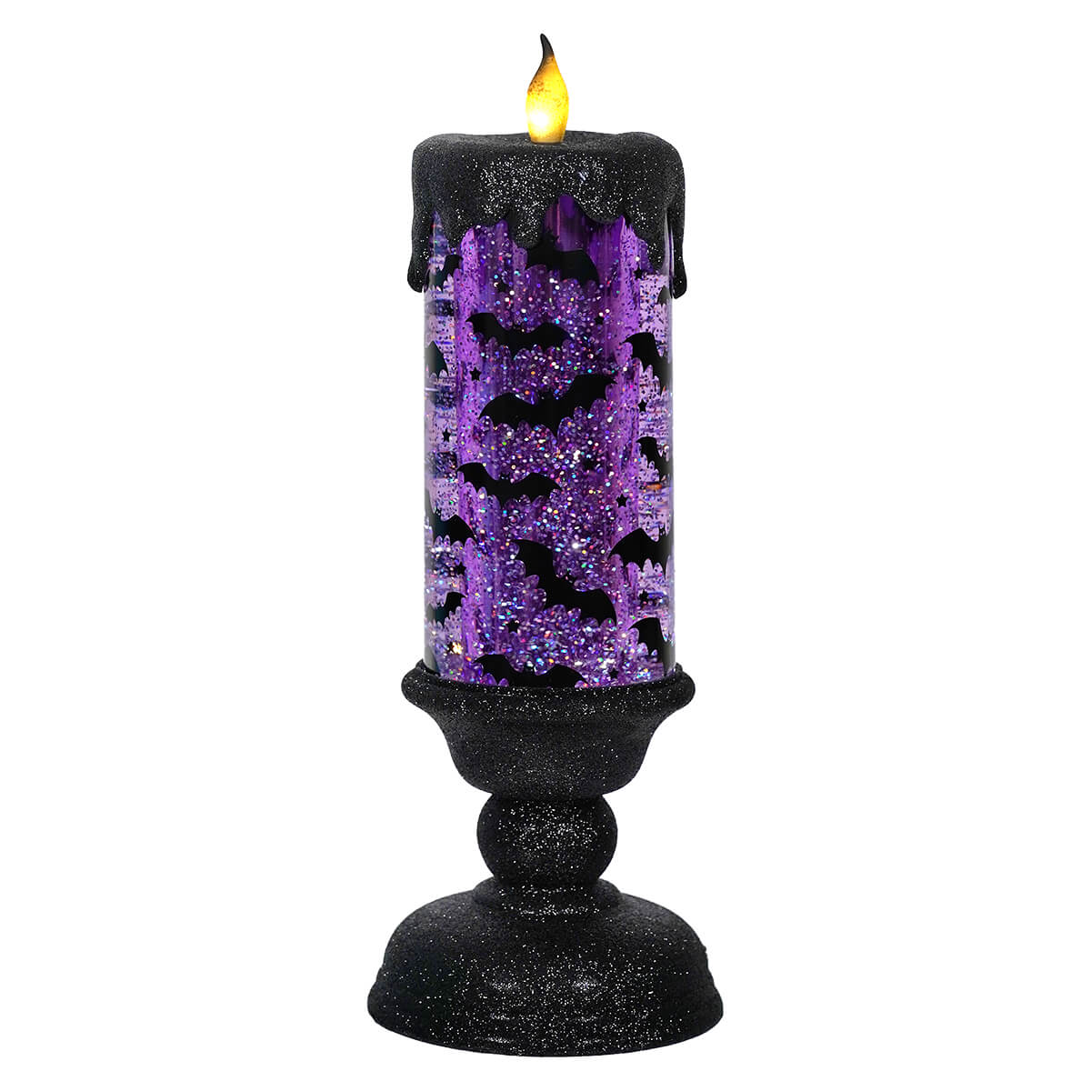 Lighted Bat Candle