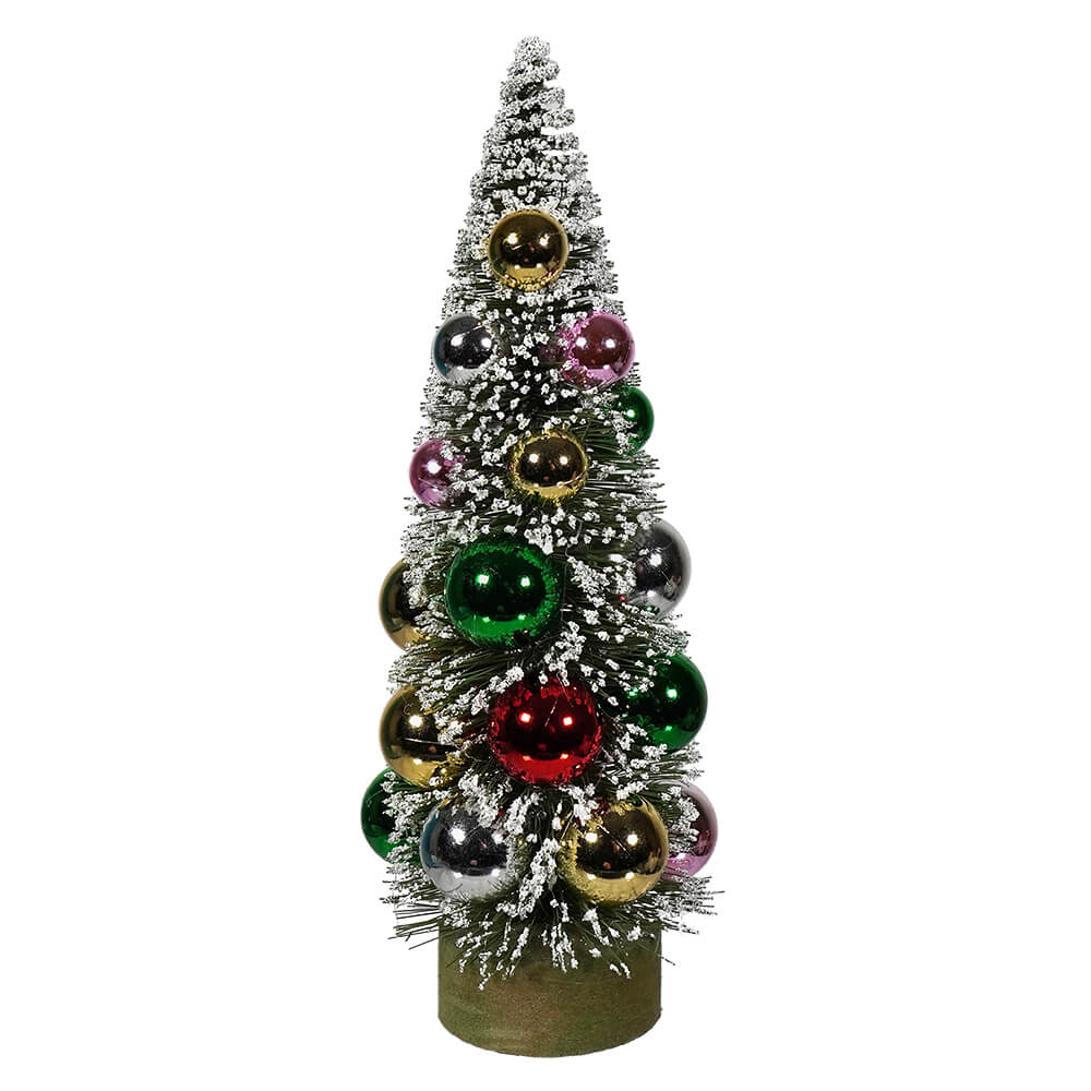 Christmas Bottle Brush Tree