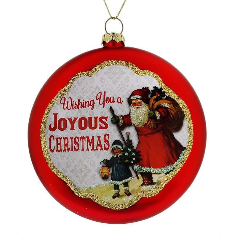 Wishing You a Joyous Christmas Ornament