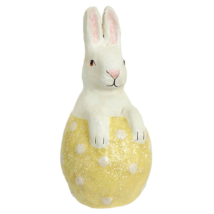 Little Bunny in Yellow Polka Dot Egg