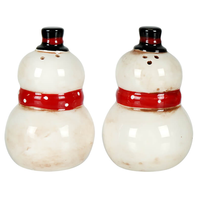 Snowman Salt n' Pepper Shakers Set/2
