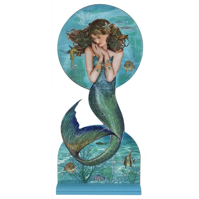 Mermaid w/Fish Table Sitter