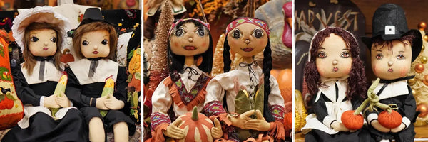 Joe Spencer Thanksgiving & Fall Dolls