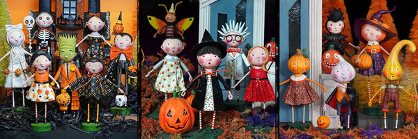 Lori Mitchell Halloween Figures