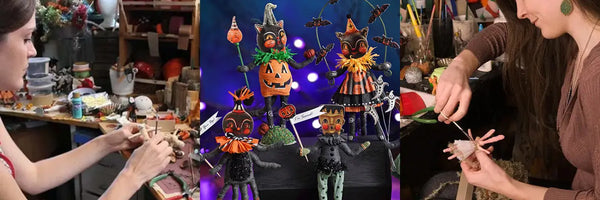 Vintage by Crystal Spun Cotton Folk Art