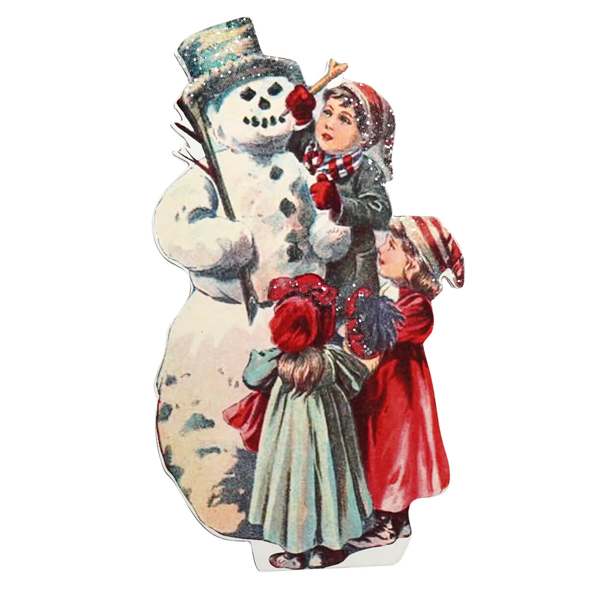 10’’ Family Building Snowman Dummy Board - Christmas