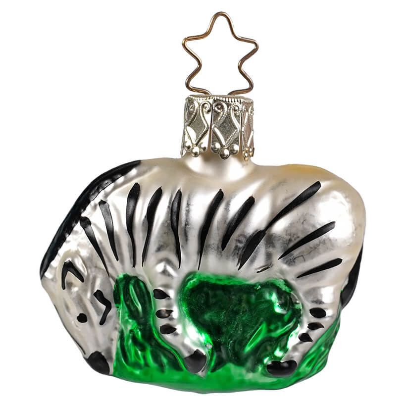 Miniature Zebra Ornament