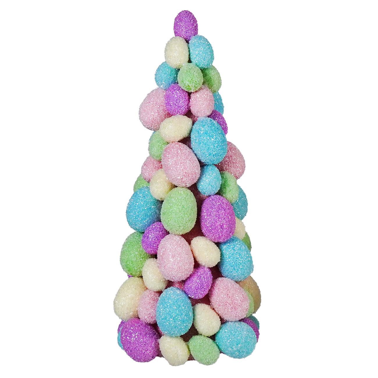 15.5 inch large eggs easter tree with colored eggs easter for festive easter and spring tabletop decor