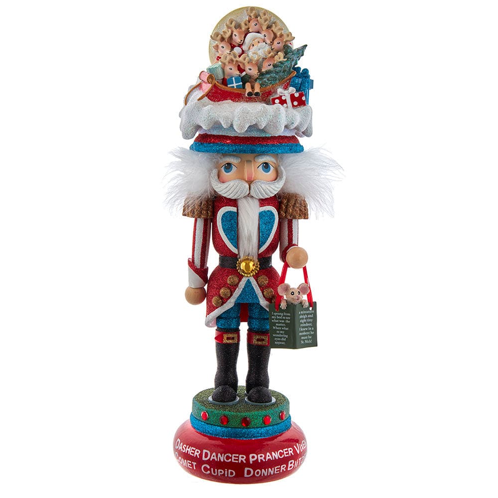 18" Hollywood Nutcrackers™ Now Dasher, Now Dancer... Nutcracker