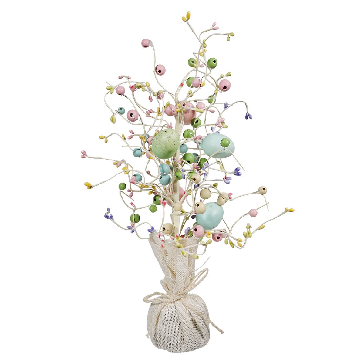 Wood Bead Easter Egg Tree