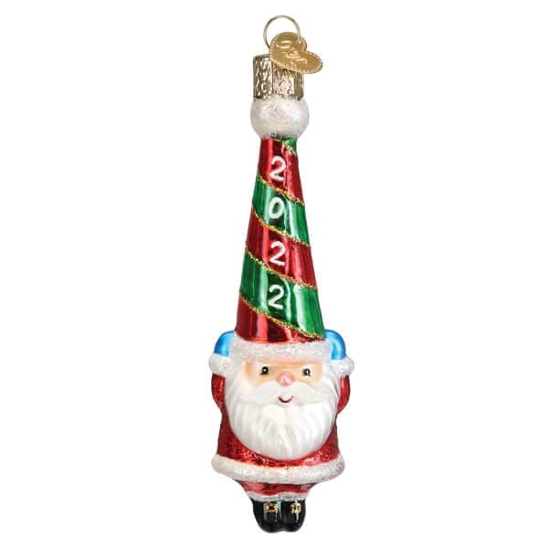 2022 Happy Santa Ornament