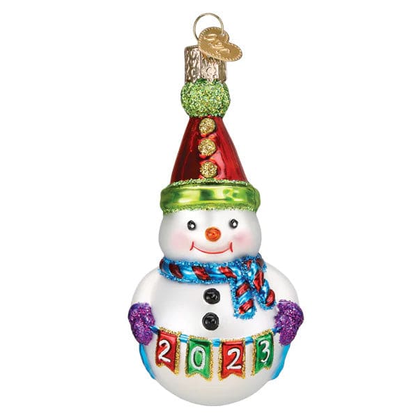 2023 Party Snowman Ornament