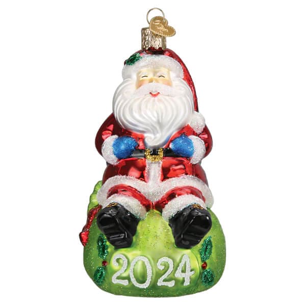 2024 Jovial Santa Ornament - Ornaments