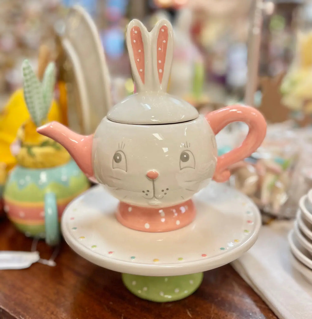 The Johanna Parker Easter Dotties Teapot