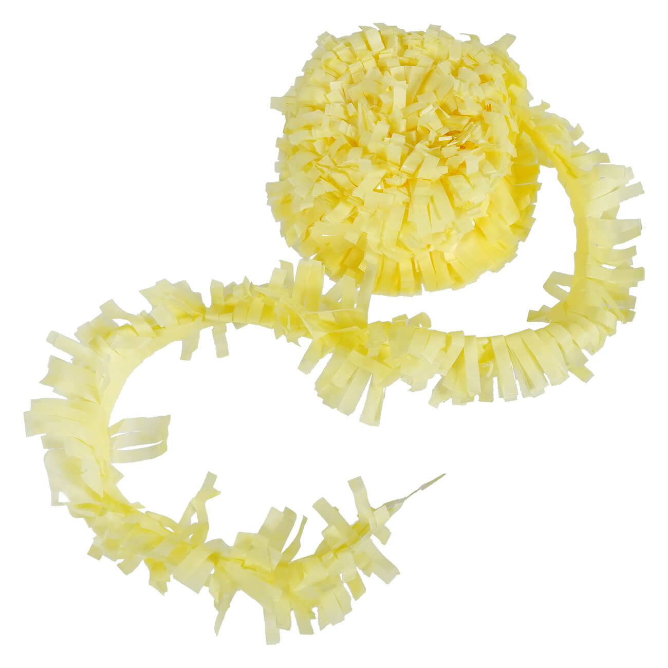 25ft Yellow Tissue Festooning Garland - Easter