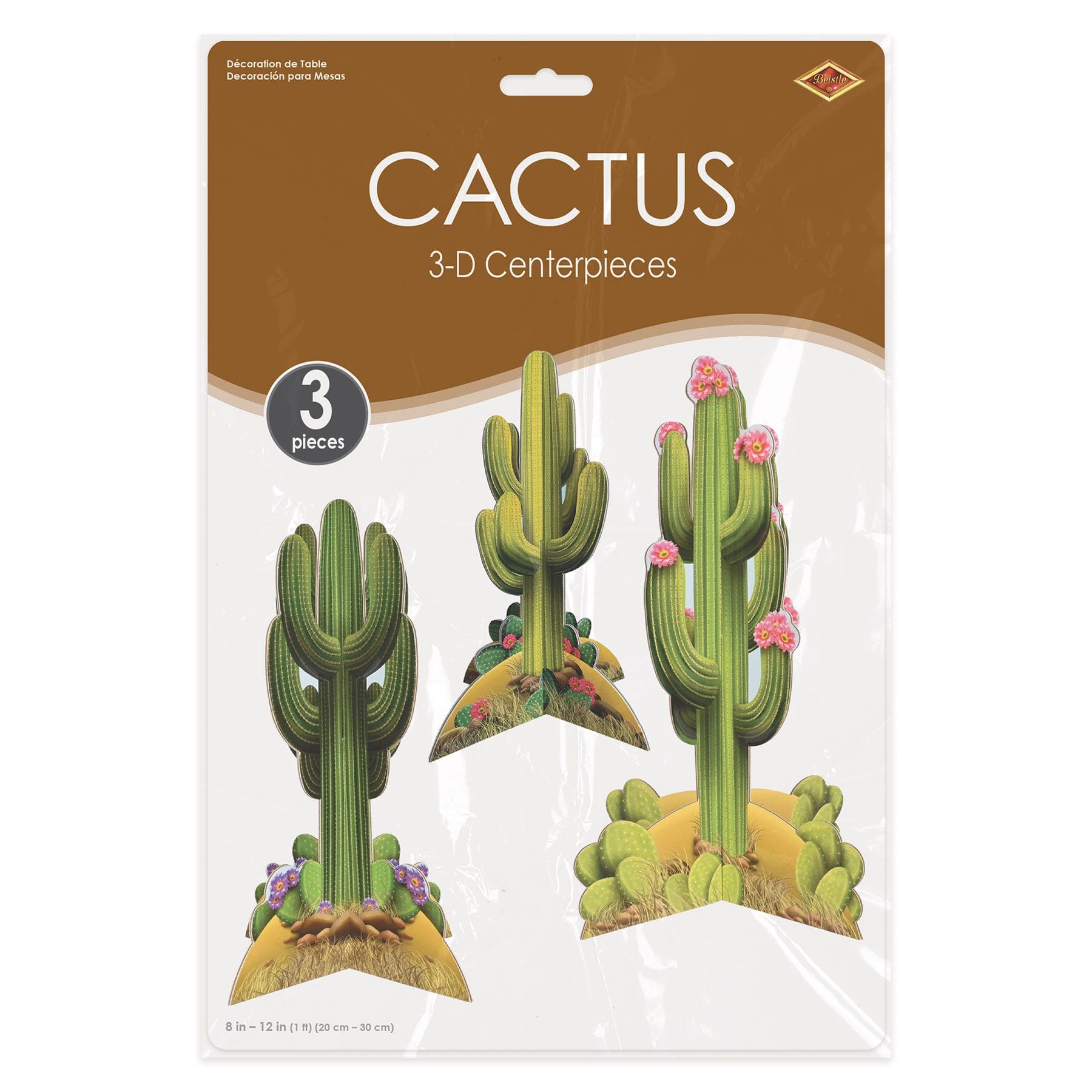 3-D Cactus Centerpieces - Everyday