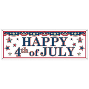 4th of July Sign Banner