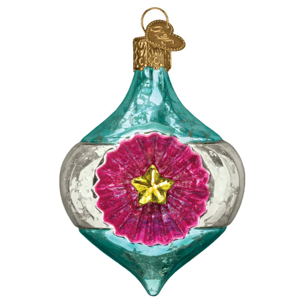 Pink Gleaming Starlight Reflection Ornament