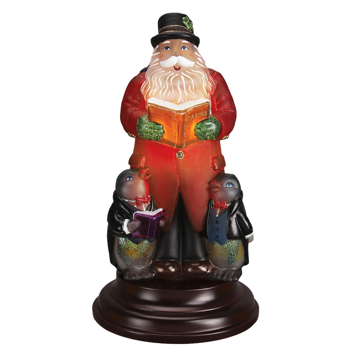 Caroling Santa Night Light