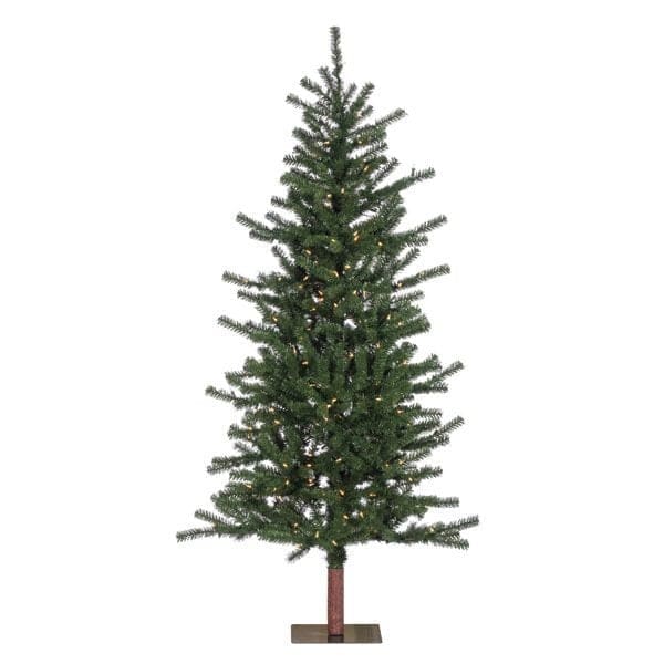 6 Foot Lighted Alpine Tree