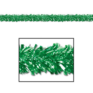 6-Ply Metallic Green Festooning Garland