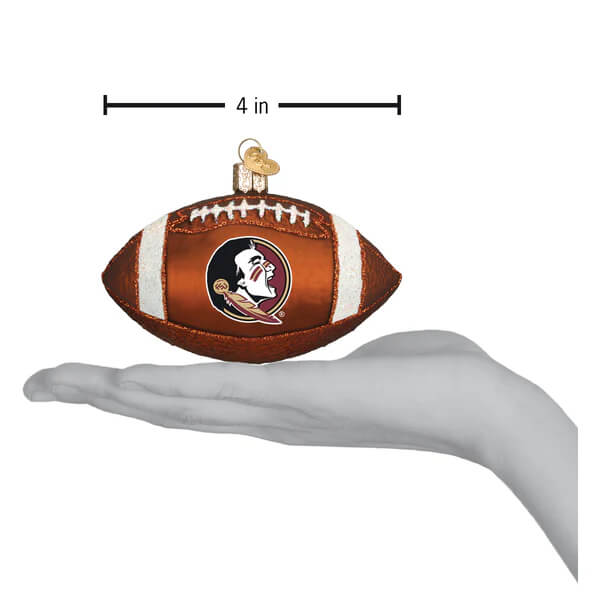 Florida State Football Ornament by Old World Christmas Traditions Florida State Football Ornament by Old World Christmas Traditions
