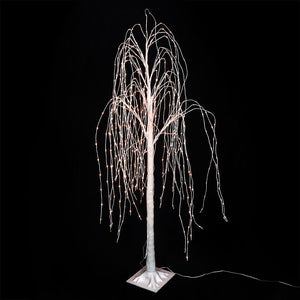 6ft Lighted White Willow Tree