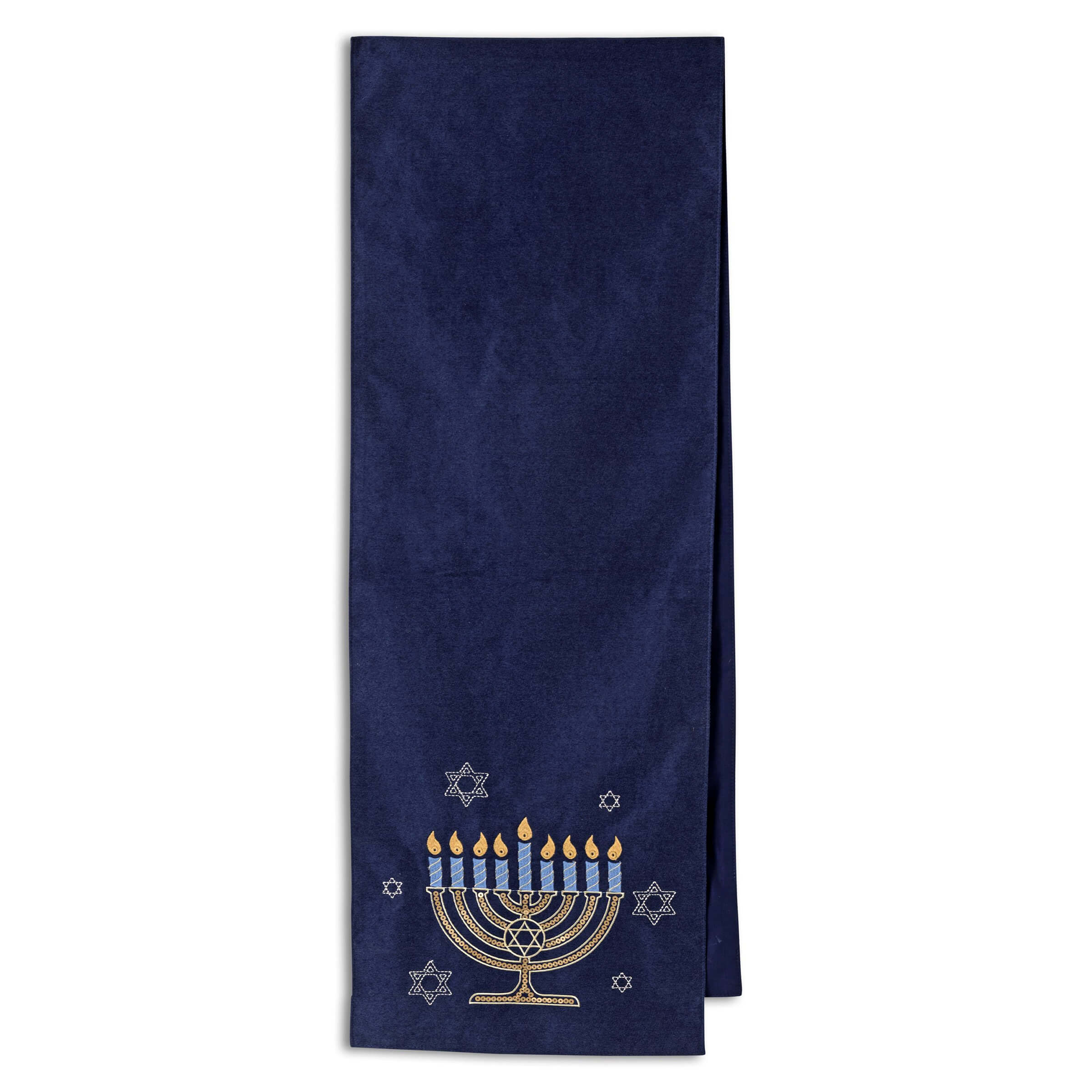 72’’ Lighted Hanukkah Table Runner - Christmas