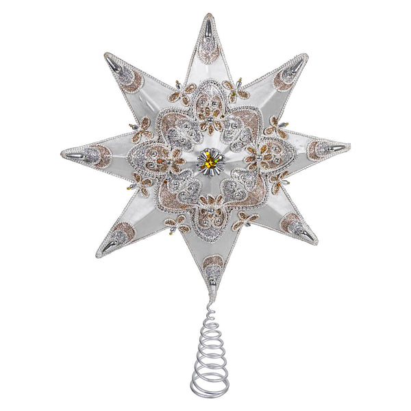 8-point-glittered-silver-gold-