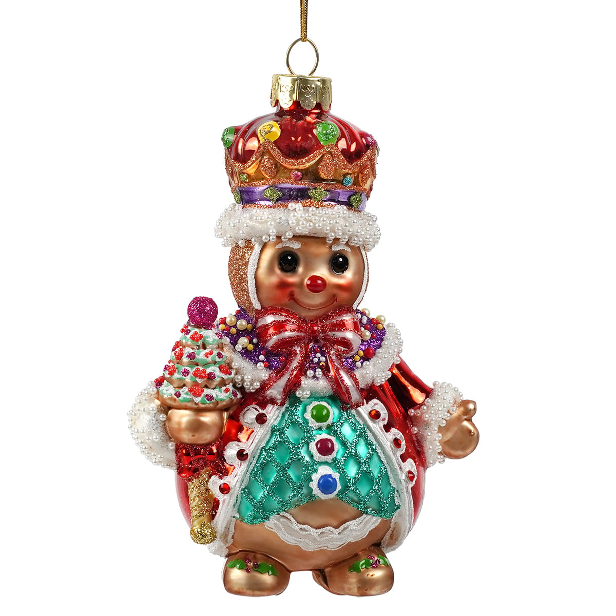 Noble Gems Glass Ornaments | Kurt Adler Holiday Collectibles