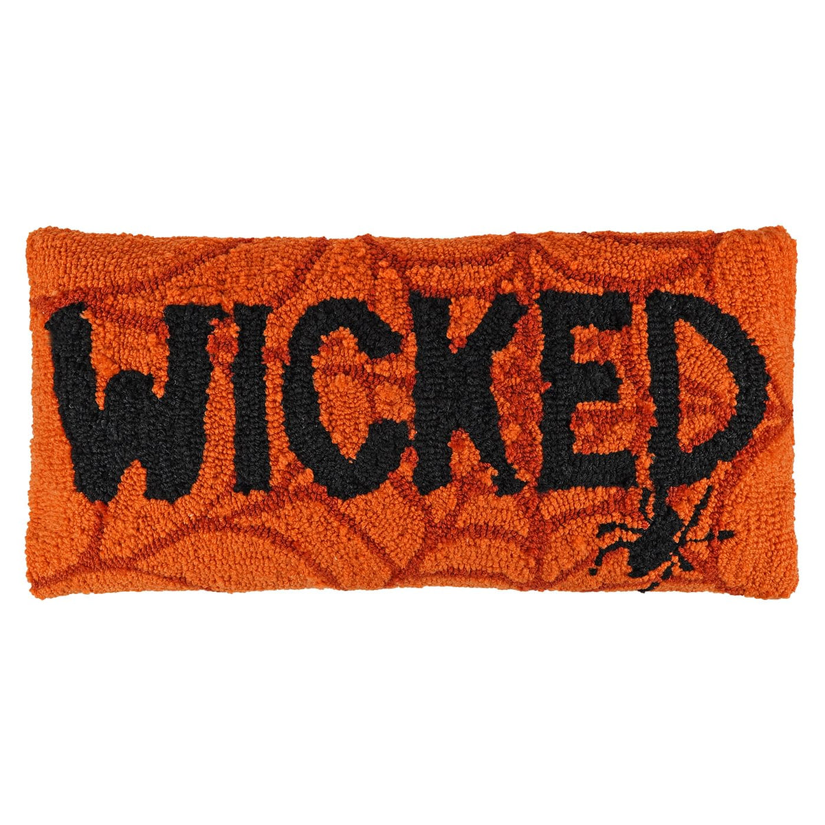"Wicked" Hooked Halloween Pillow